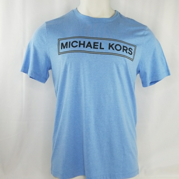 michael kors t shirt mens blue